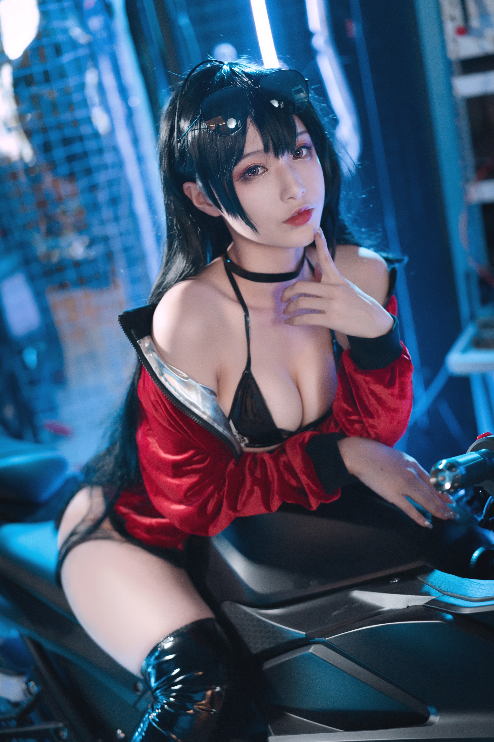 图片[1]-铁板烧鬼舞w – NO.034 大凤机车[30P]-XikXak